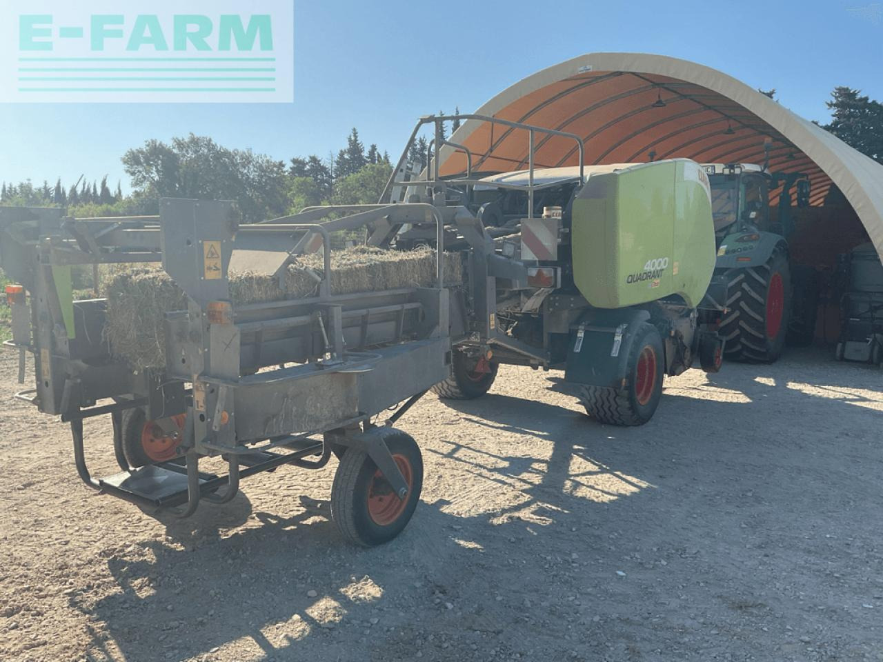 CLAAS quadrant 4000 - Heinapress, kandiline: pilt 5 CLAAS quadrant 4000 - Heinapress, kandiline: pilt 5