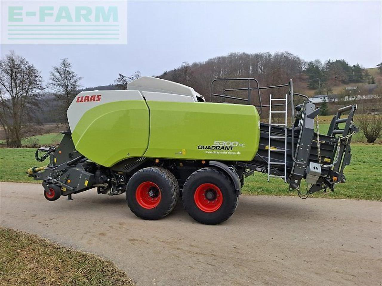 CLAAS quadrant 5300 fc - Heinapress, kandiline: pilt 3 CLAAS quadrant 5300 fc - Heinapress, kandiline: pilt 3
