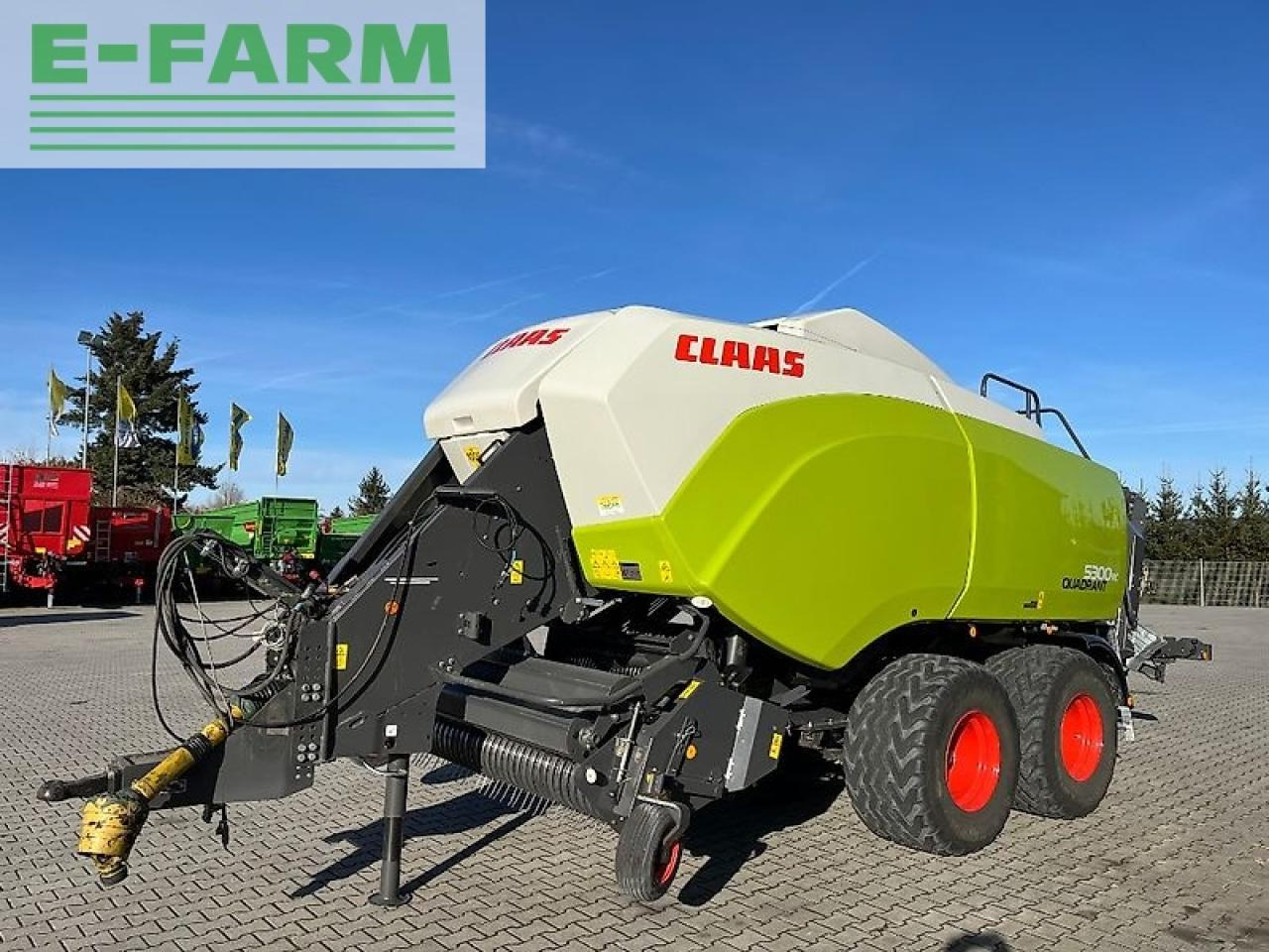CLAAS quadrant 5300 rc - Heinapress, kandiline: pilt 1 CLAAS quadrant 5300 rc - Heinapress, kandiline: pilt 1