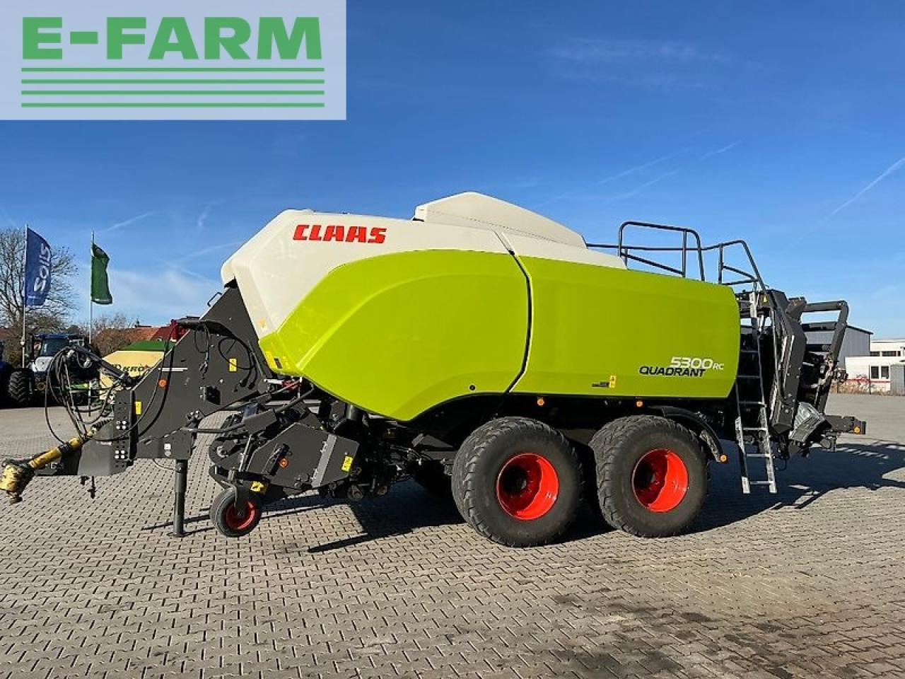 CLAAS quadrant 5300 rc - Heinapress, kandiline: pilt 4 CLAAS quadrant 5300 rc - Heinapress, kandiline: pilt 4