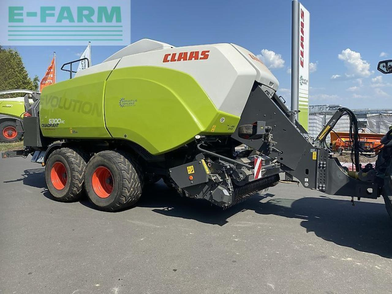 CLAAS quadrant 5300 rc evolution einsatzbereit geringe ballenzahl - Heinapress, kandiline: pilt 1 CLAAS quadrant 5300 rc evolution einsatzbereit geringe ballenzahl - Heinapress, kandiline: pilt 1