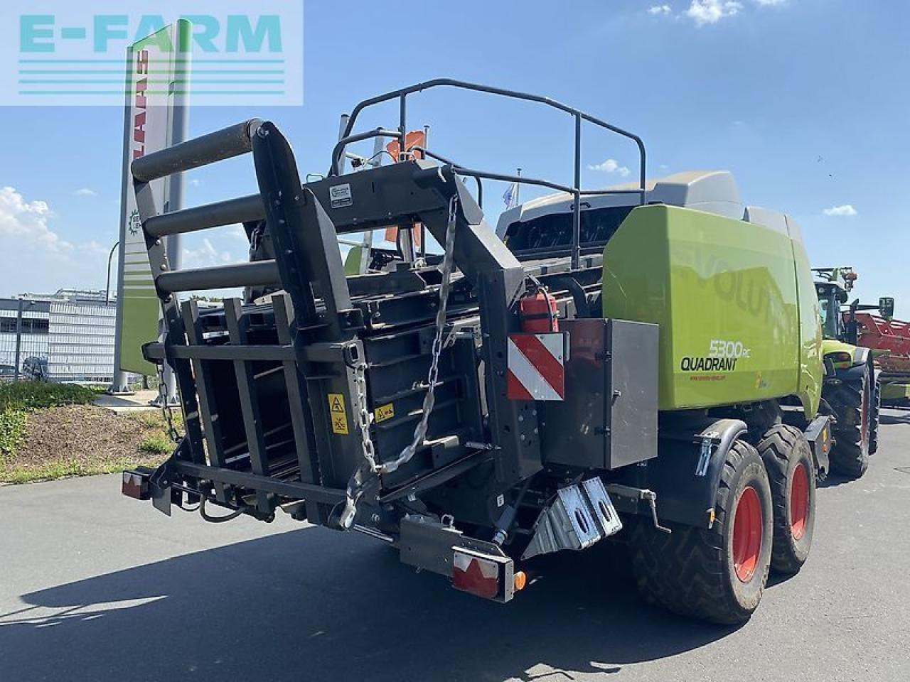 CLAAS quadrant 5300 rc evolution einsatzbereit geringe ballenzahl - Heinapress, kandiline: pilt 2 CLAAS quadrant 5300 rc evolution einsatzbereit geringe ballenzahl - Heinapress, kandiline: pilt 2