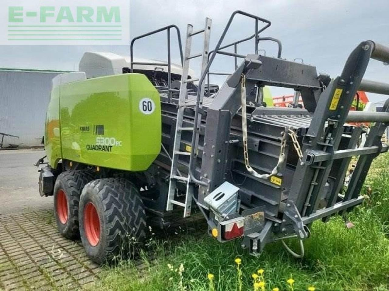 CLAAS quadrant 5300 rc t - Heinapress, kandiline: pilt 3 CLAAS quadrant 5300 rc t - Heinapress, kandiline: pilt 3