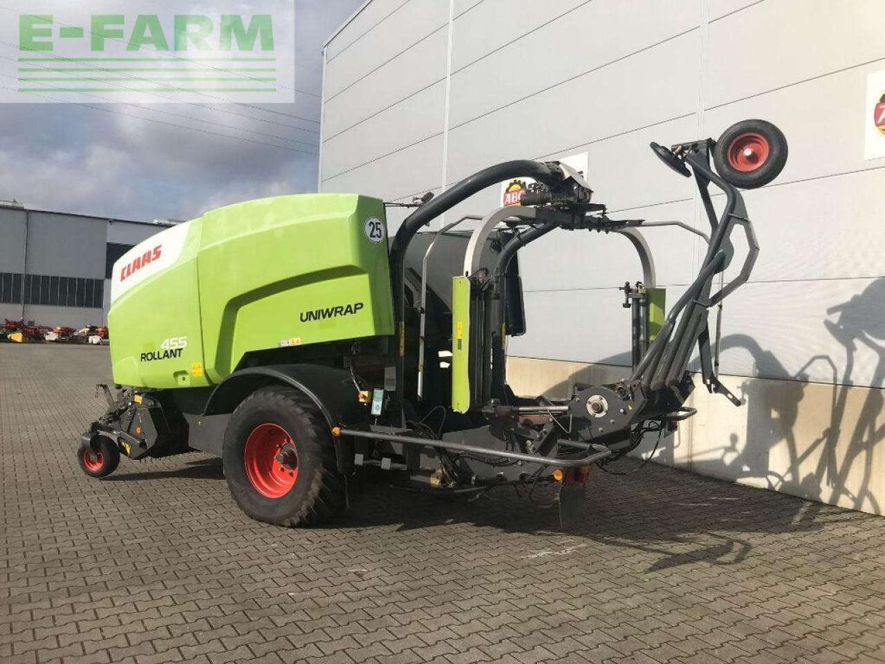 CLAAS rolland 455 uniwrap - Heinapress, kandiline: pilt 3 CLAAS rolland 455 uniwrap - Heinapress, kandiline: pilt 3