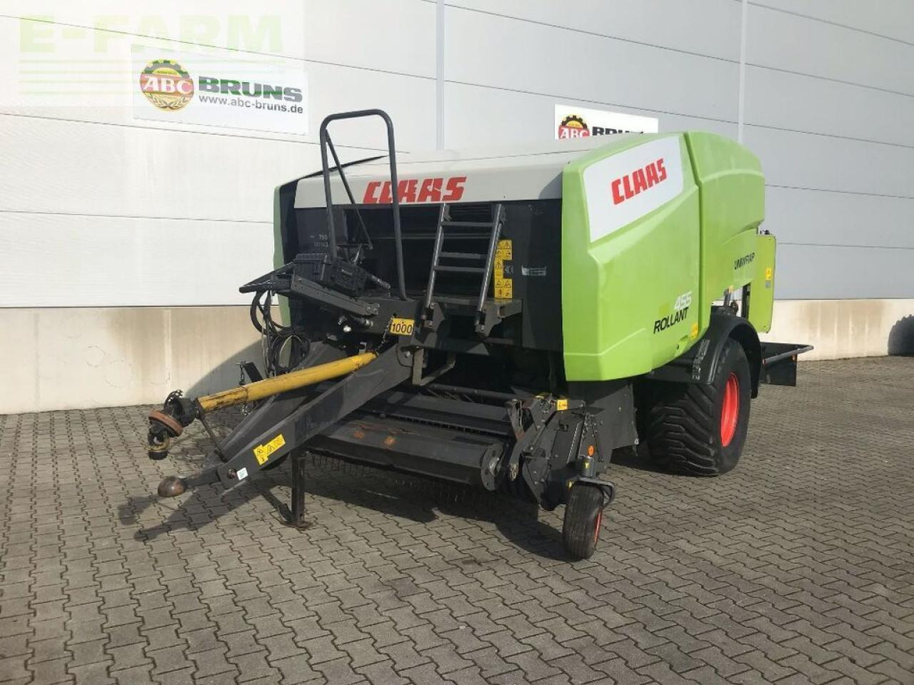 CLAAS rolland 455 uniwrap - Heinapress, kandiline: pilt 1 CLAAS rolland 455 uniwrap - Heinapress, kandiline: pilt 1