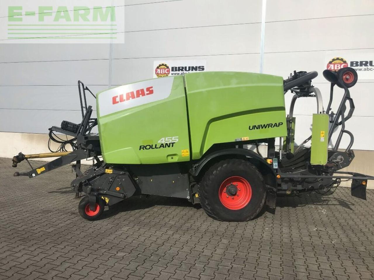 CLAAS rolland 455 uniwrap - Heinapress, kandiline: pilt 2 CLAAS rolland 455 uniwrap - Heinapress, kandiline: pilt 2