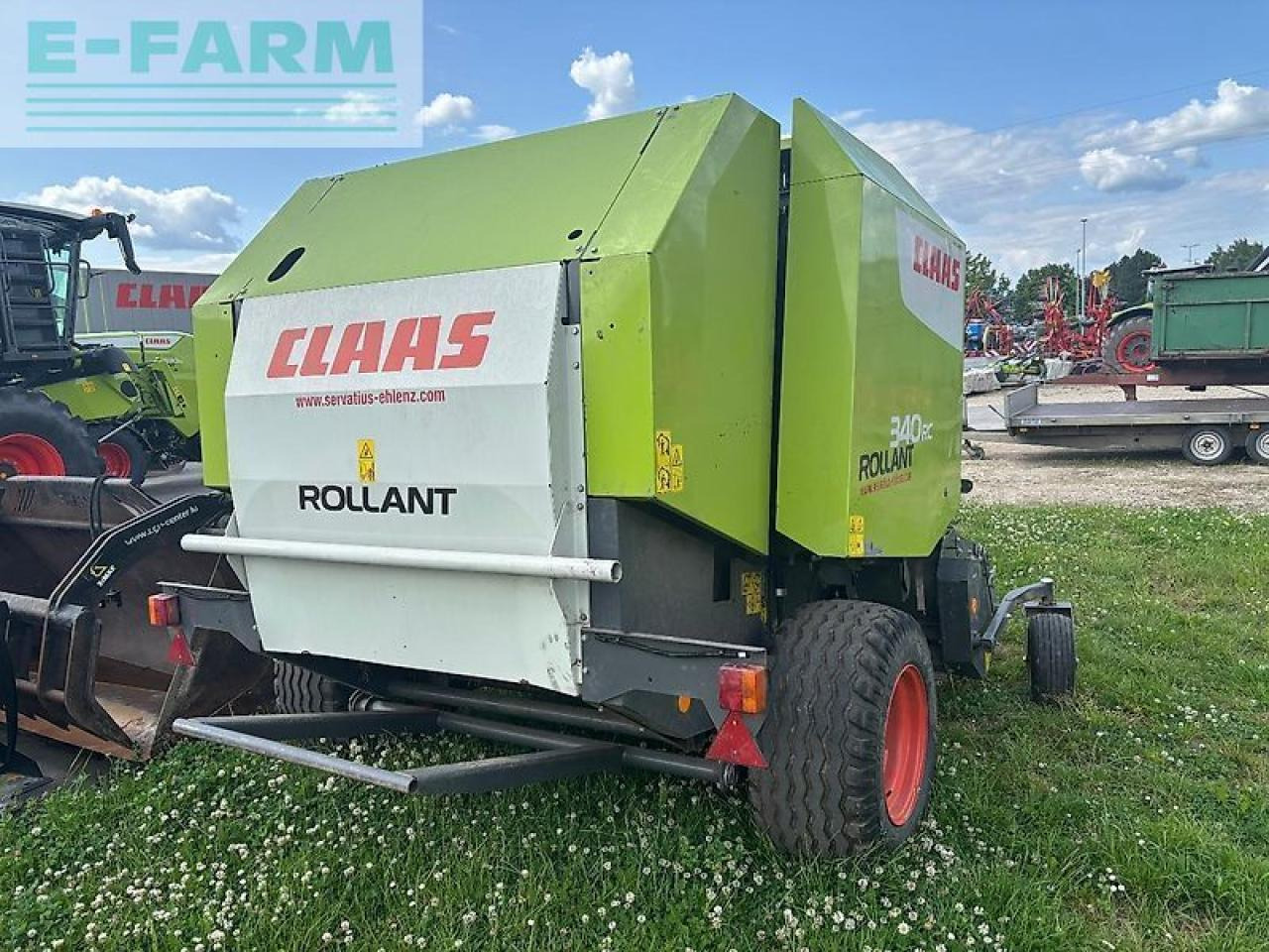CLAAS rollant 340 rc - Heinapress, kandiline: pilt 3 CLAAS rollant 340 rc - Heinapress, kandiline: pilt 3