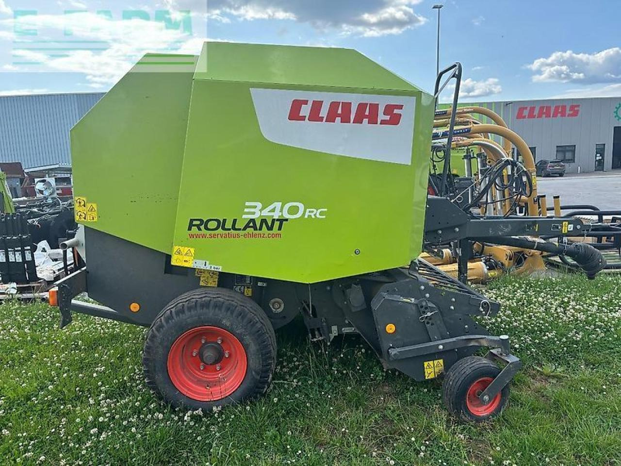 CLAAS rollant 340 rc - Heinapress, kandiline: pilt 1 CLAAS rollant 340 rc - Heinapress, kandiline: pilt 1