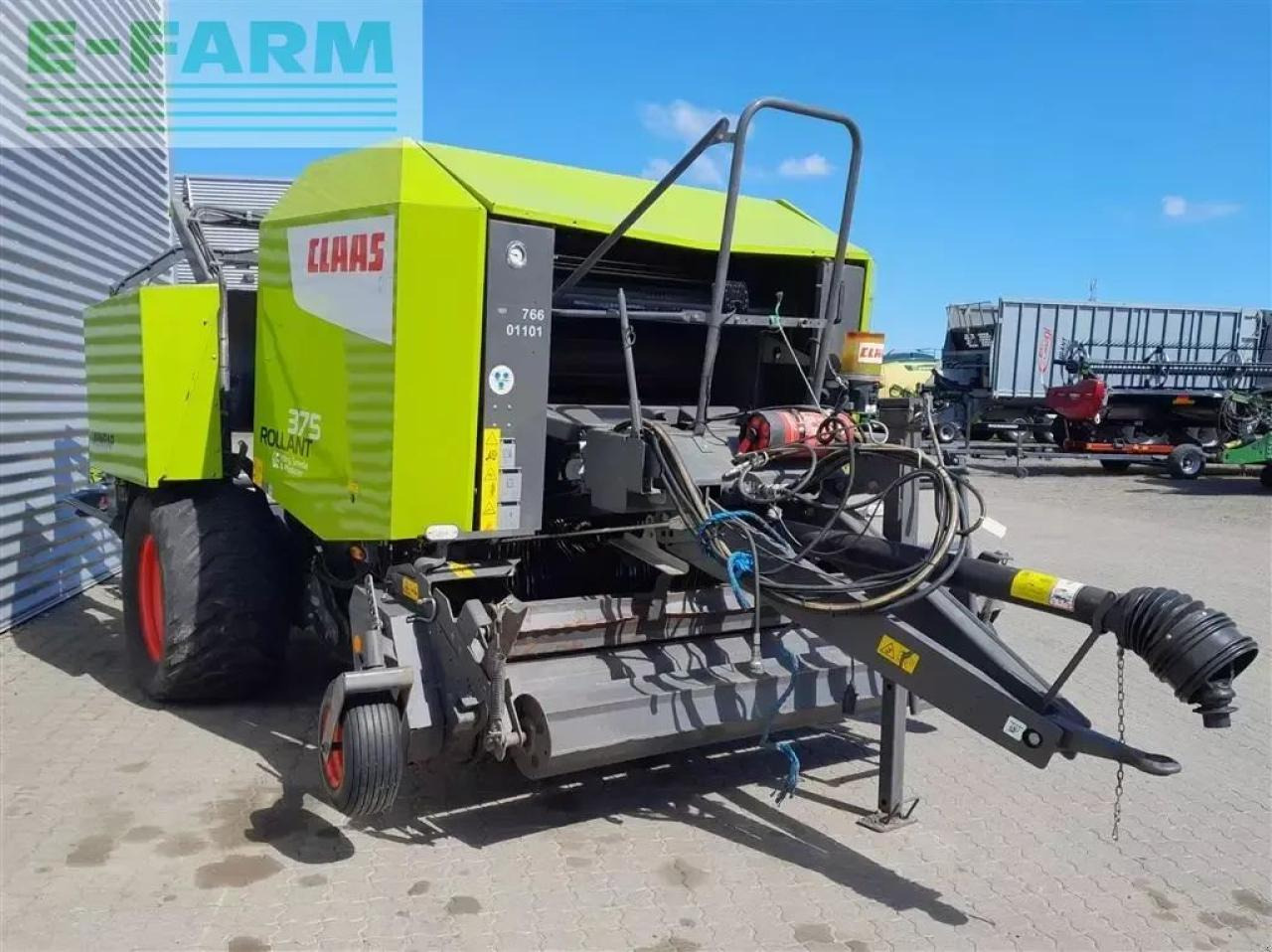 CLAAS rollant 375 - uniwrap - Heinapress, kandiline: pilt 4 CLAAS rollant 375 - uniwrap - Heinapress, kandiline: pilt 4