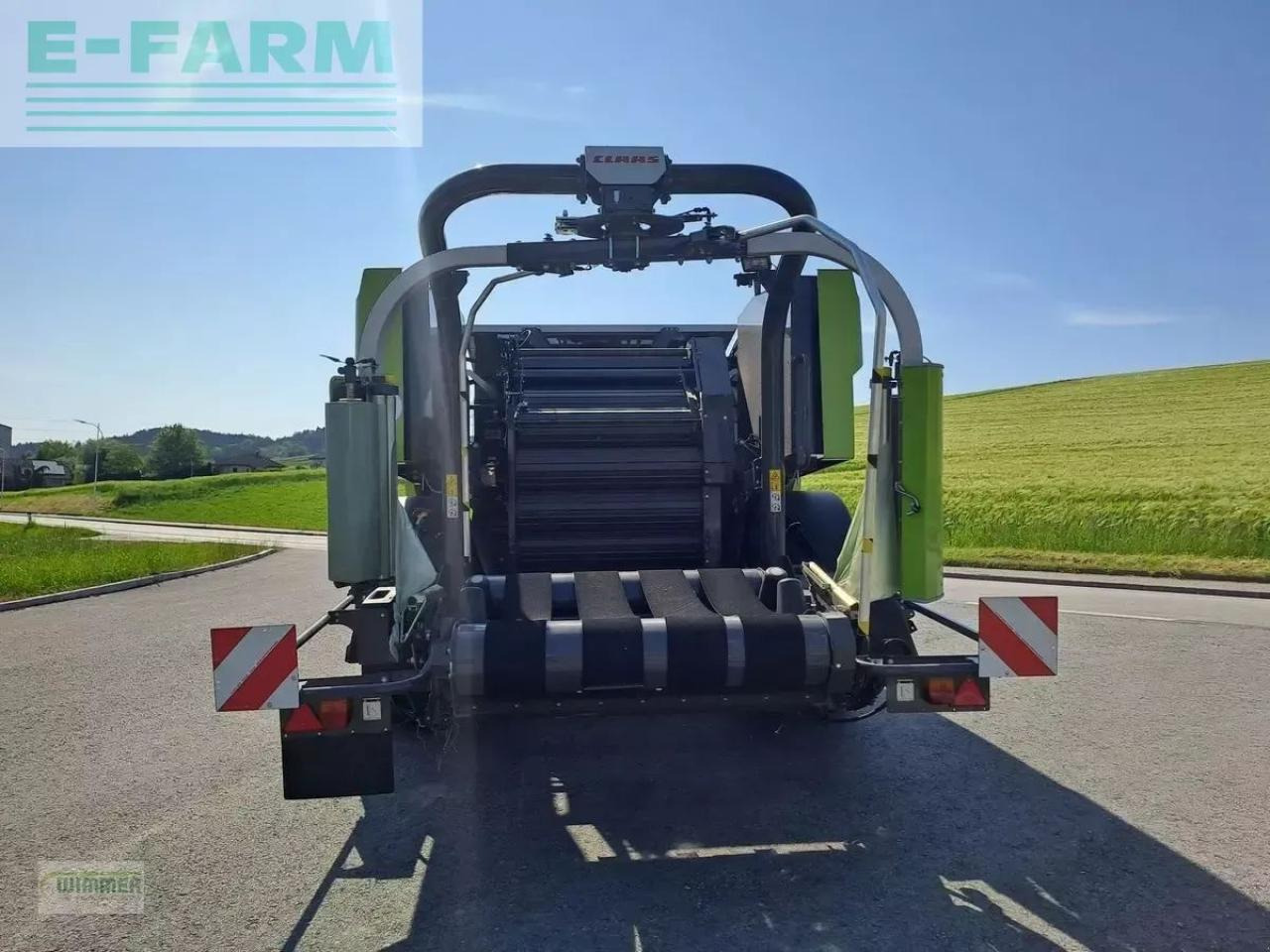 CLAAS rollant 455 rc uniwrap - wickelkombination - Heinapress, kandiline: pilt 3 CLAAS rollant 455 rc uniwrap - wickelkombination - Heinapress, kandiline: pilt 3