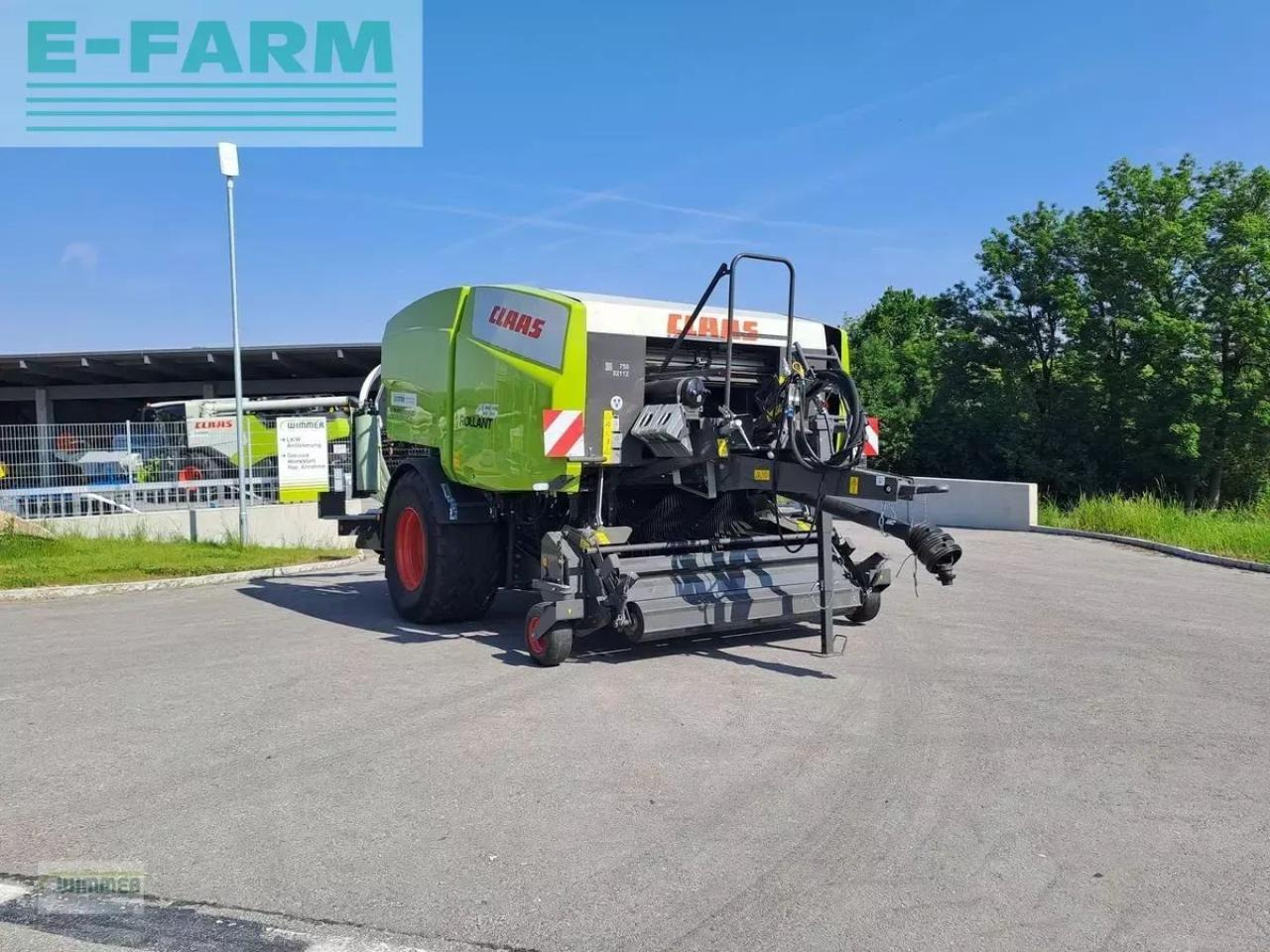 CLAAS rollant 455 rc uniwrap - wickelkombination - Heinapress, kandiline: pilt 5 CLAAS rollant 455 rc uniwrap - wickelkombination - Heinapress, kandiline: pilt 5