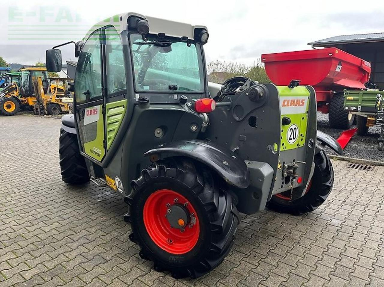 CLAAS scorpion 6030 - Teleskooplaadur: pilt 4 CLAAS scorpion 6030 - Teleskooplaadur: pilt 4