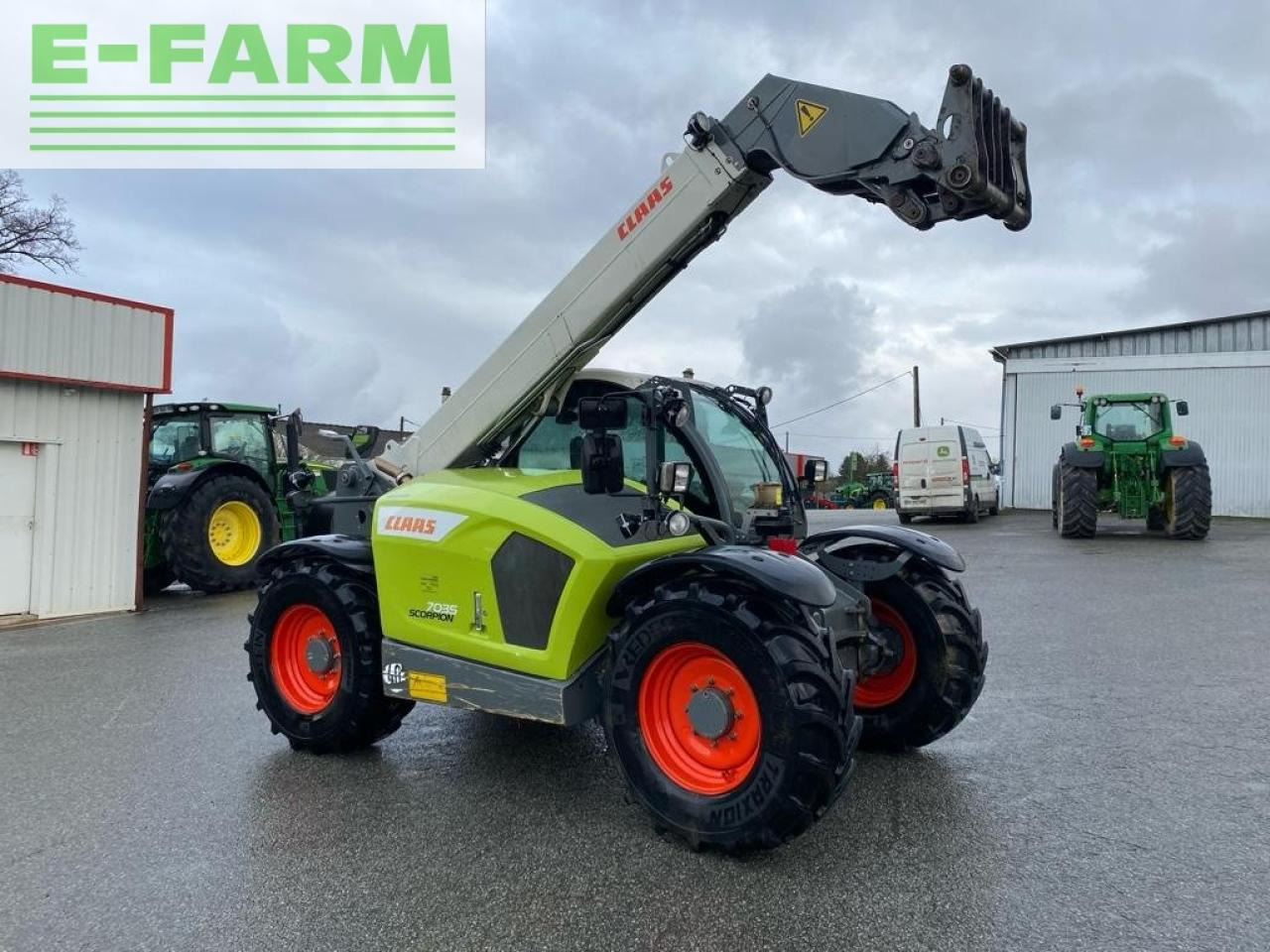 CLAAS scorpion 7035 - Teleskooplaadur: pilt 1 CLAAS scorpion 7035 - Teleskooplaadur: pilt 1