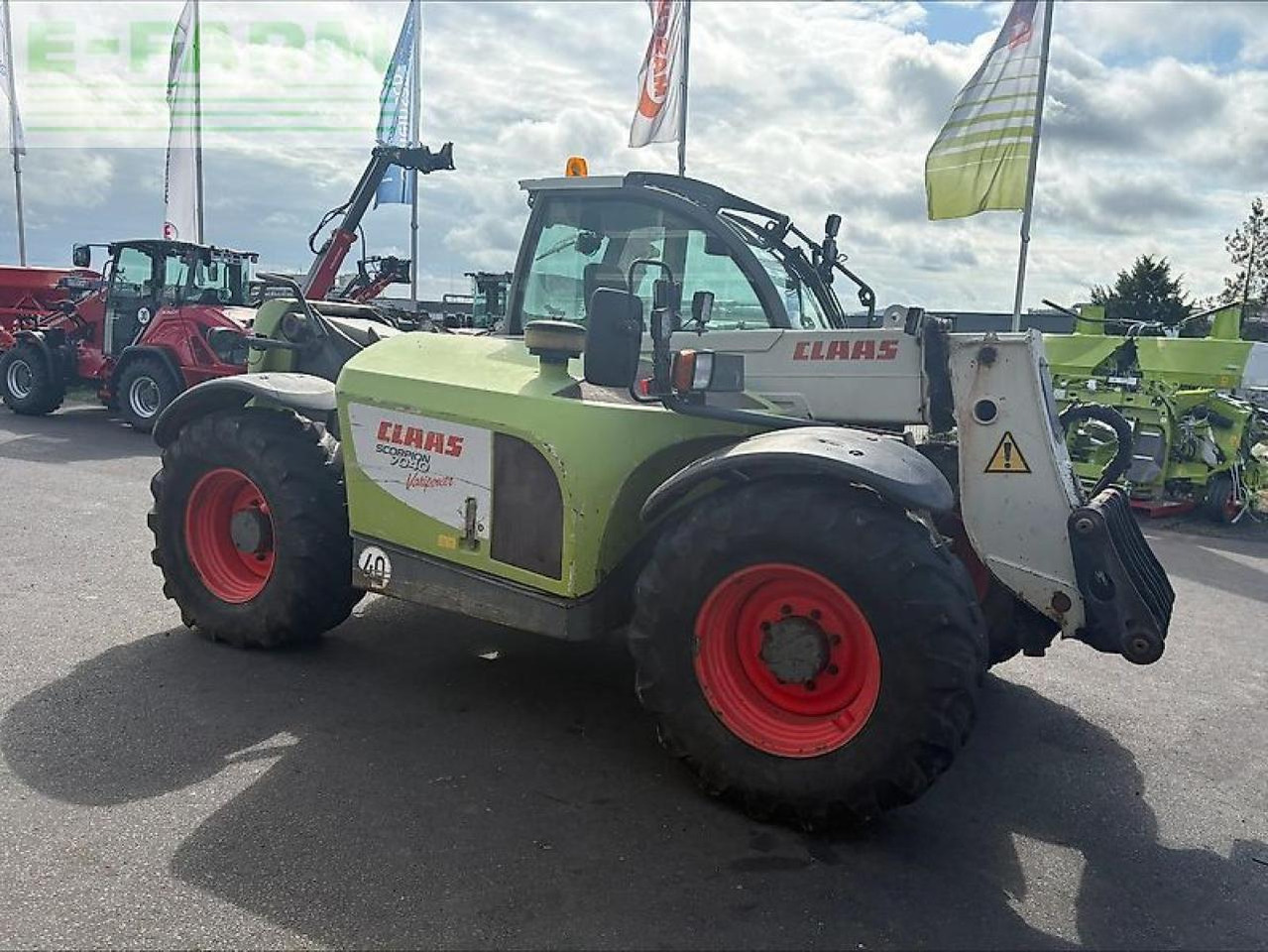 Teleskooplaadur CLAAS scorpion 7040: pilt 7