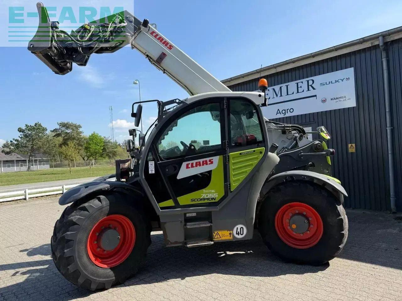 CLAAS scorpion 7055 - Teleskooplaadur: pilt 1 CLAAS scorpion 7055 - Teleskooplaadur: pilt 1