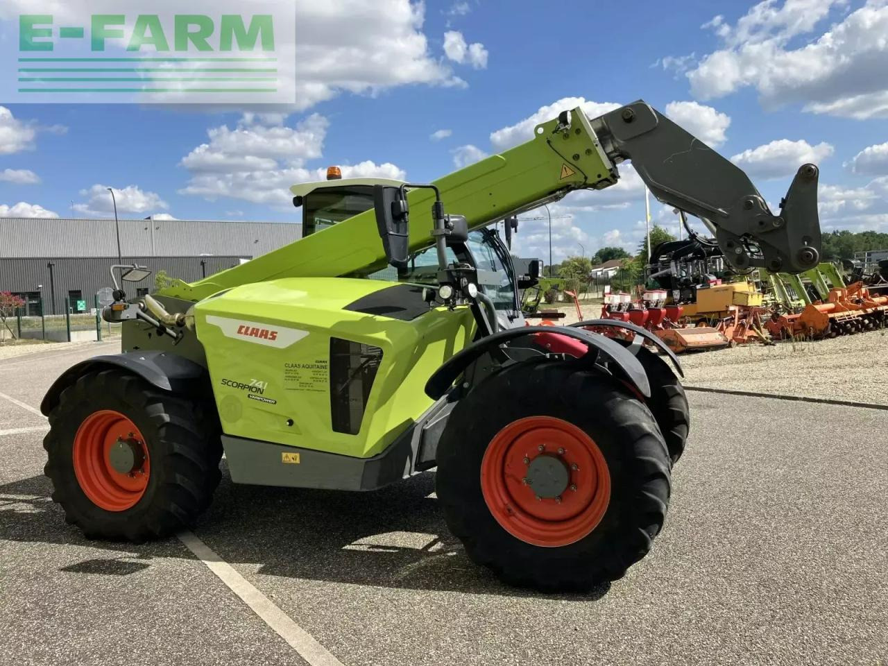 CLAAS scorpion 741 vp - Teleskooplaadur: pilt 4 CLAAS scorpion 741 vp - Teleskooplaadur: pilt 4