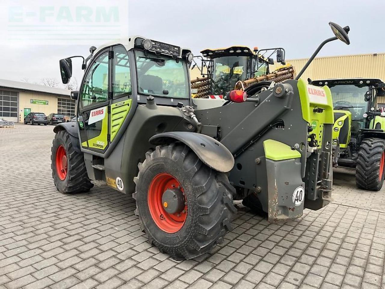 CLAAS scorpion 9055 - Teleskooplaadur: pilt 4 CLAAS scorpion 9055 - Teleskooplaadur: pilt 4