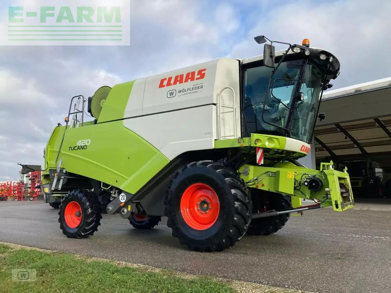 CLAAS tucano 420 - Kombain: pilt 5 CLAAS tucano 420 - Kombain: pilt 5