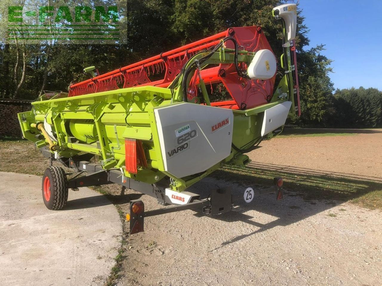 CLAAS v 620 mit wagen - Kombaini päis: pilt 4 CLAAS v 620 mit wagen - Kombaini päis: pilt 4