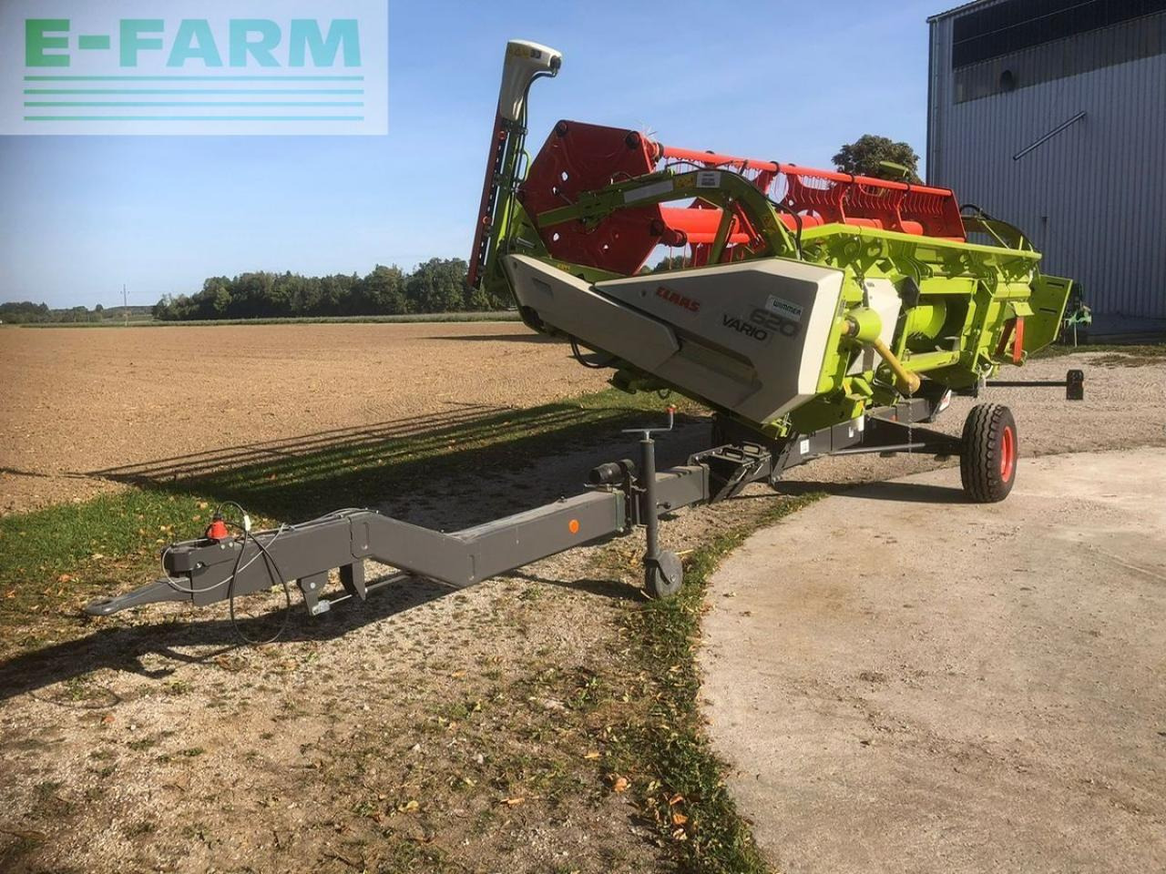 CLAAS v 620 mit wagen - Kombaini päis: pilt 3 CLAAS v 620 mit wagen - Kombaini päis: pilt 3