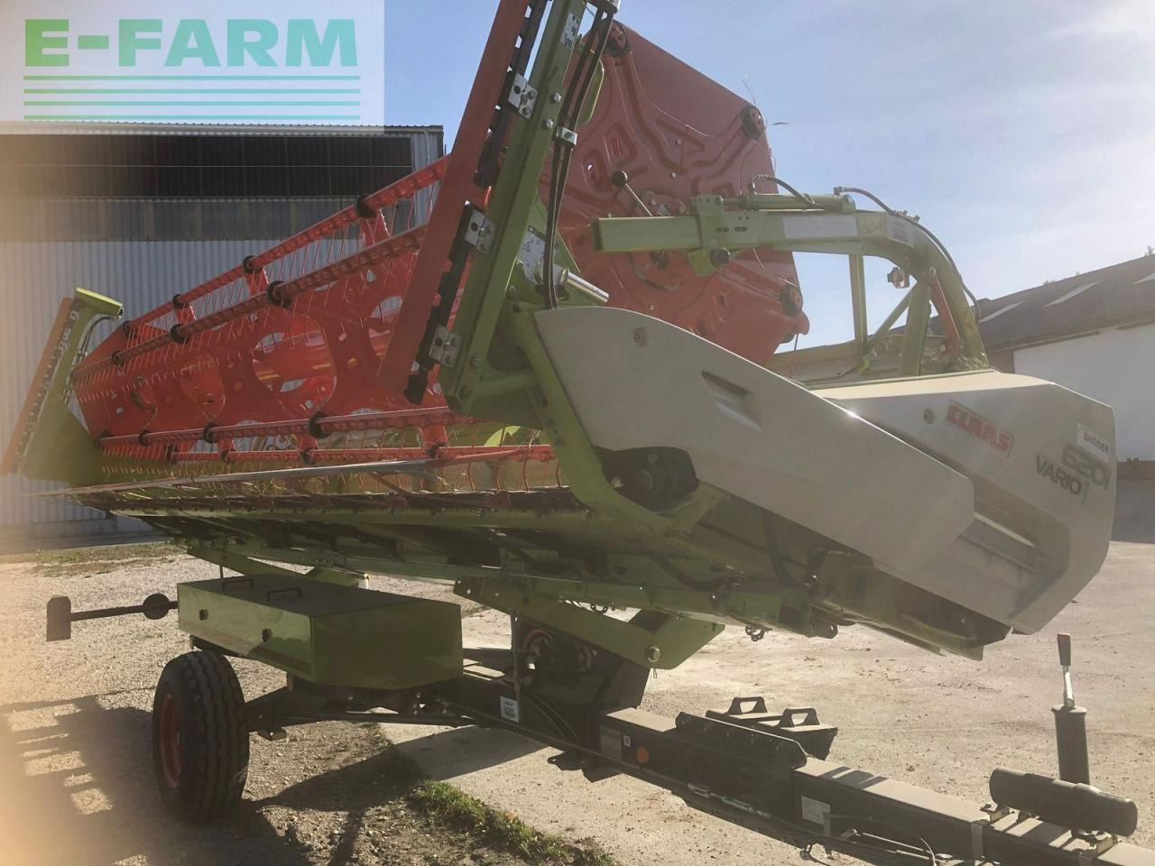 CLAAS v 620 mit wagen - Kombaini päis: pilt 5 CLAAS v 620 mit wagen - Kombaini päis: pilt 5