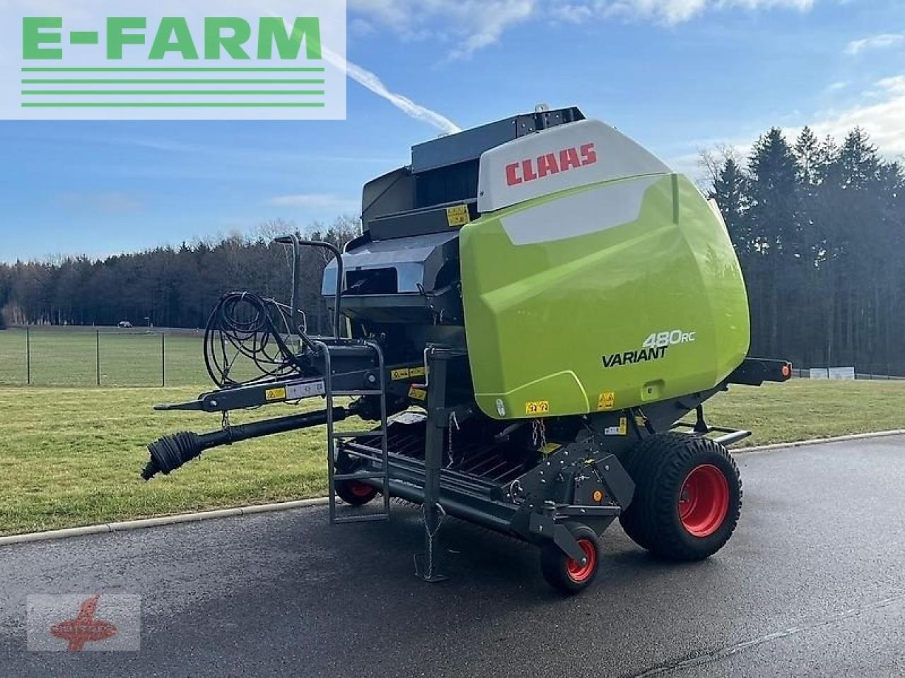 CLAAS variant 480 rc - Heinapress, kandiline: pilt 1 CLAAS variant 480 rc - Heinapress, kandiline: pilt 1