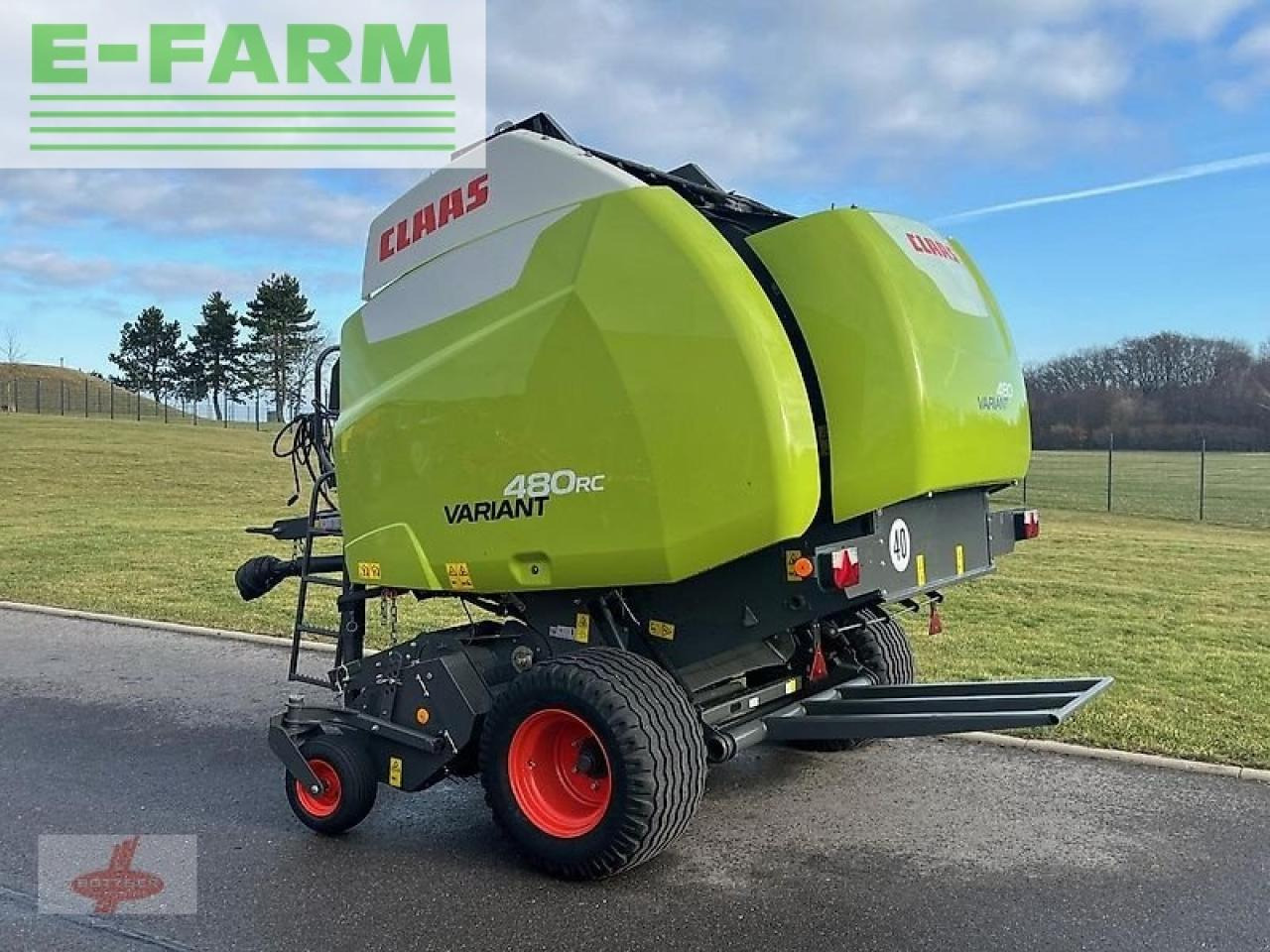 CLAAS variant 480 rc - Heinapress, kandiline: pilt 2 CLAAS variant 480 rc - Heinapress, kandiline: pilt 2