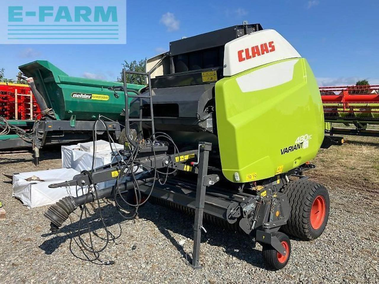CLAAS variant 480 rc pro - Heinapress, kandiline: pilt 1 CLAAS variant 480 rc pro - Heinapress, kandiline: pilt 1