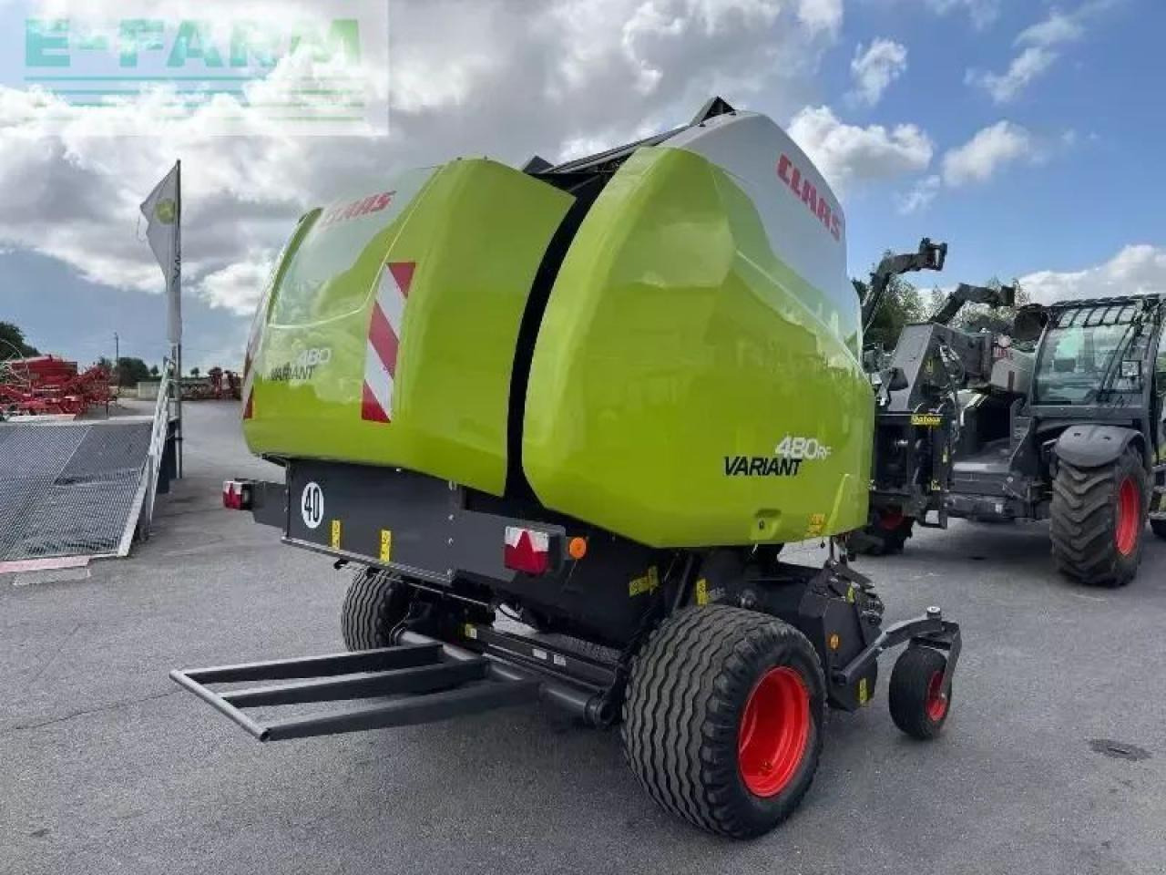 CLAAS variant 480rf - Heinapress, kandiline: pilt 4 CLAAS variant 480rf - Heinapress, kandiline: pilt 4