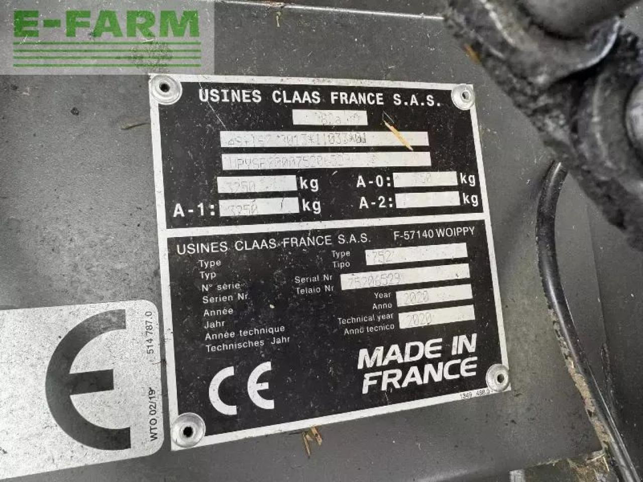 Heinapress, kandiline CLAAS variant 480rf: pilt 8