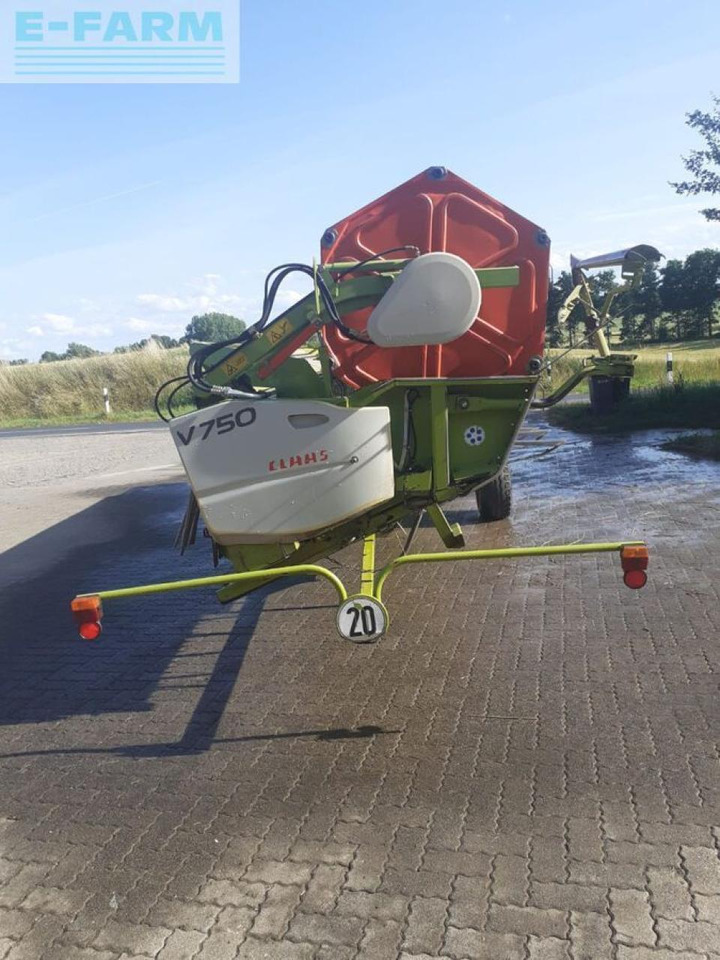 CLAAS vario-schneidwerk v 750 + transportwagen - Saagikoristusmasina lisa: pilt 2 CLAAS vario-schneidwerk v 750 + transportwagen - Saagikoristusmasina lisa: pilt 2