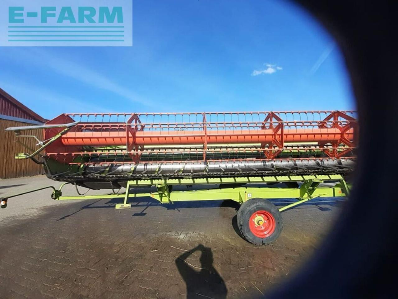 CLAAS vario-schneidwerk v 750 + transportwagen - Saagikoristusmasina lisa: pilt 1 CLAAS vario-schneidwerk v 750 + transportwagen - Saagikoristusmasina lisa: pilt 1