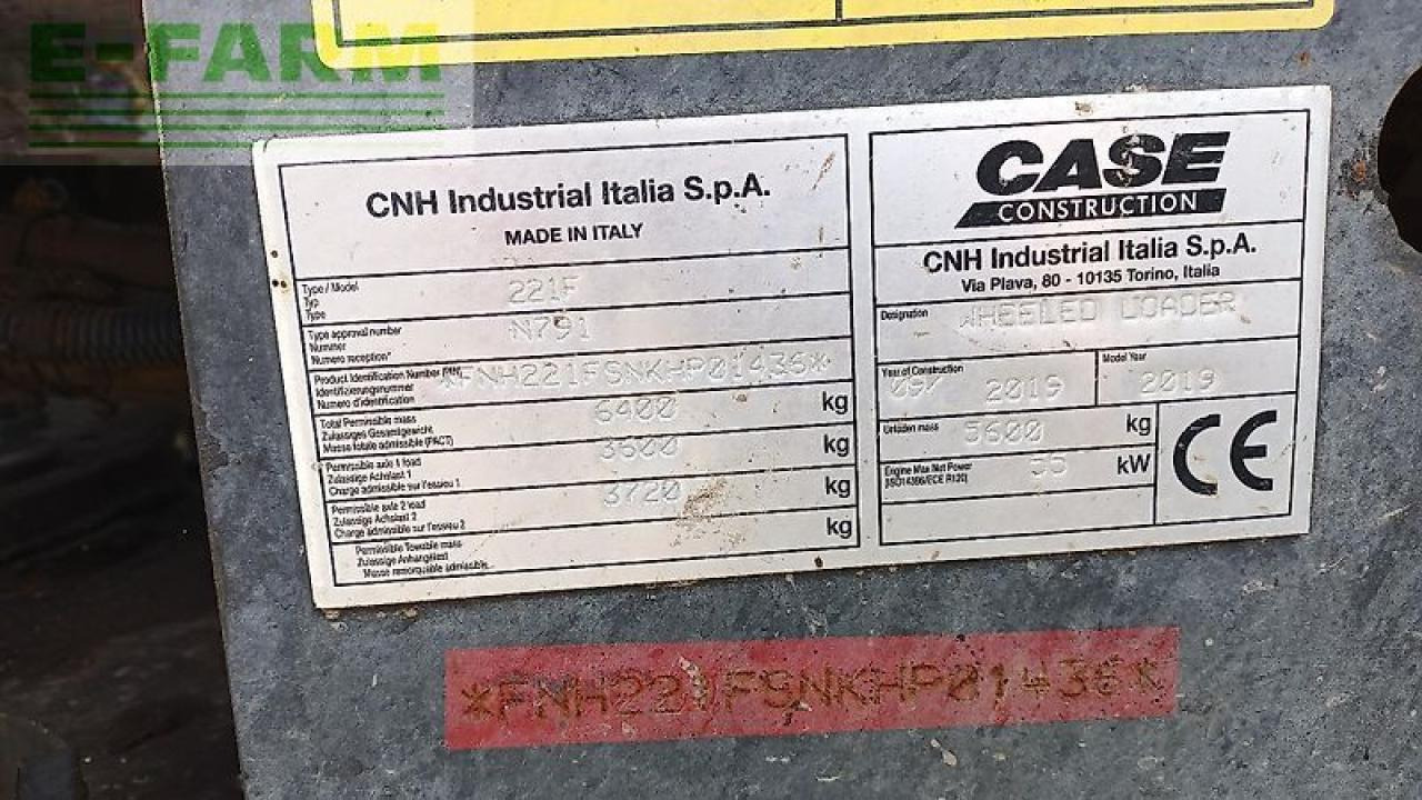 Case-IH 221 f - Miniekskavaator: pilt 5 Case-IH 221 f - Miniekskavaator: pilt 5