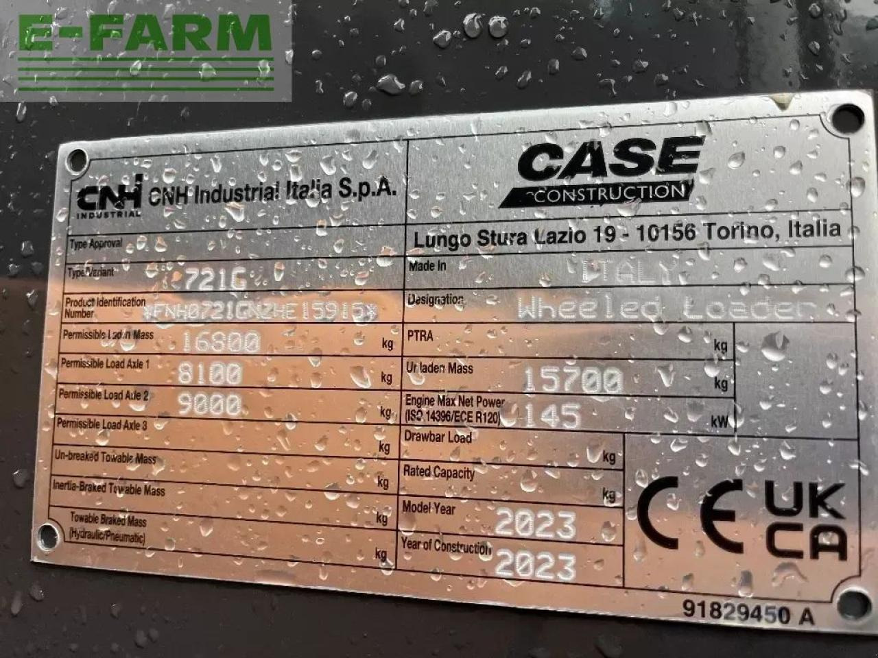 Case-IH 721 g - Miniekskavaator: pilt 5 Case-IH 721 g - Miniekskavaator: pilt 5