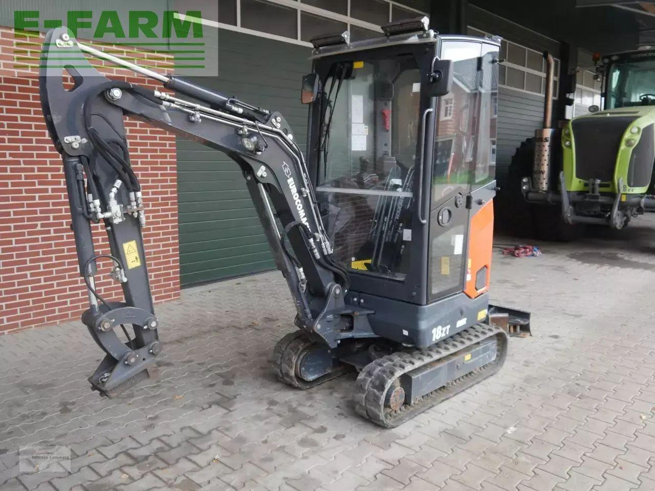 Case-IH eurocomach 18zt - Miniekskavaator: pilt 3 Case-IH eurocomach 18zt - Miniekskavaator: pilt 3