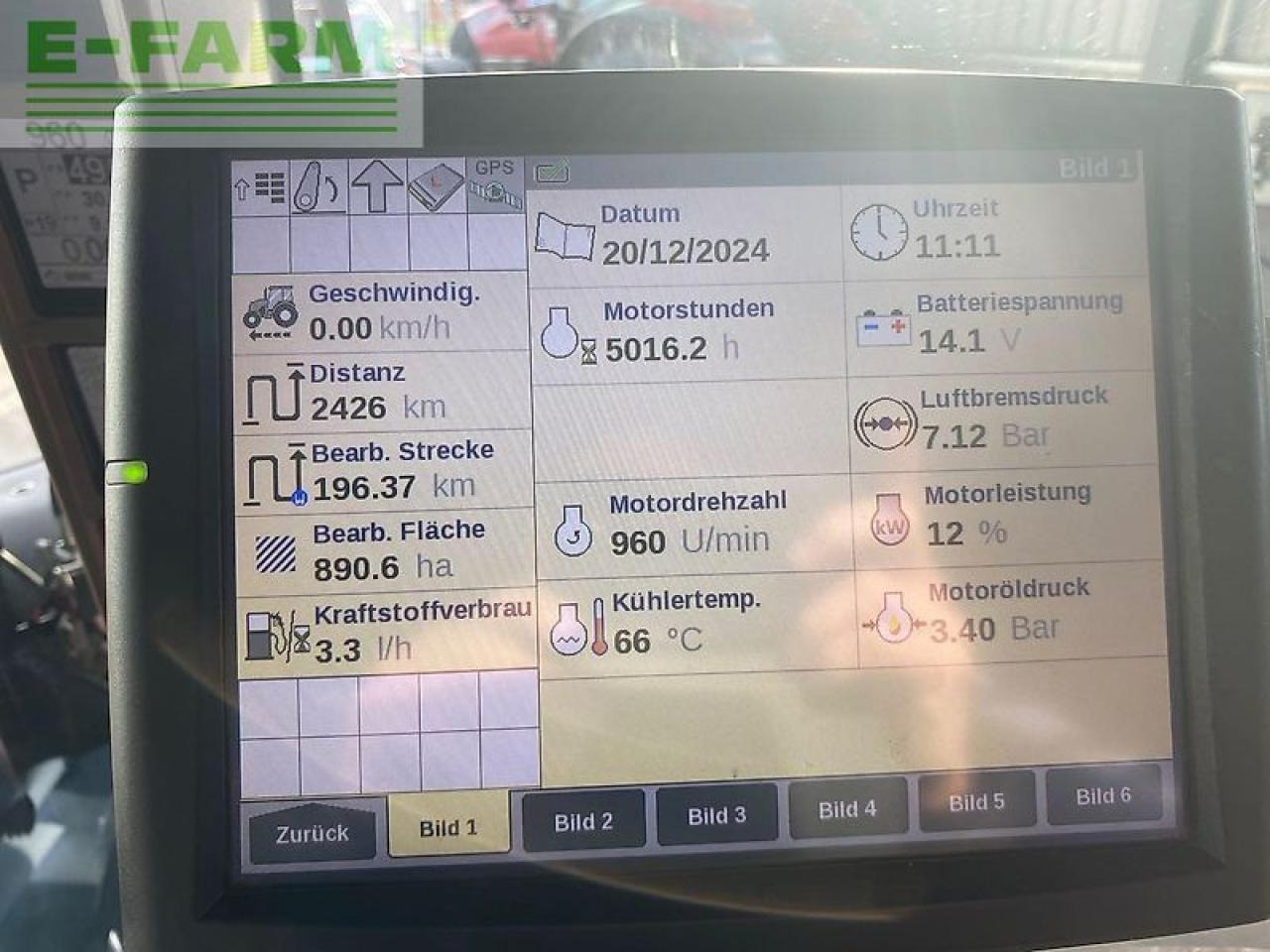 Traktor Case-IH maxxum 145 cvx CVX: pilt 16