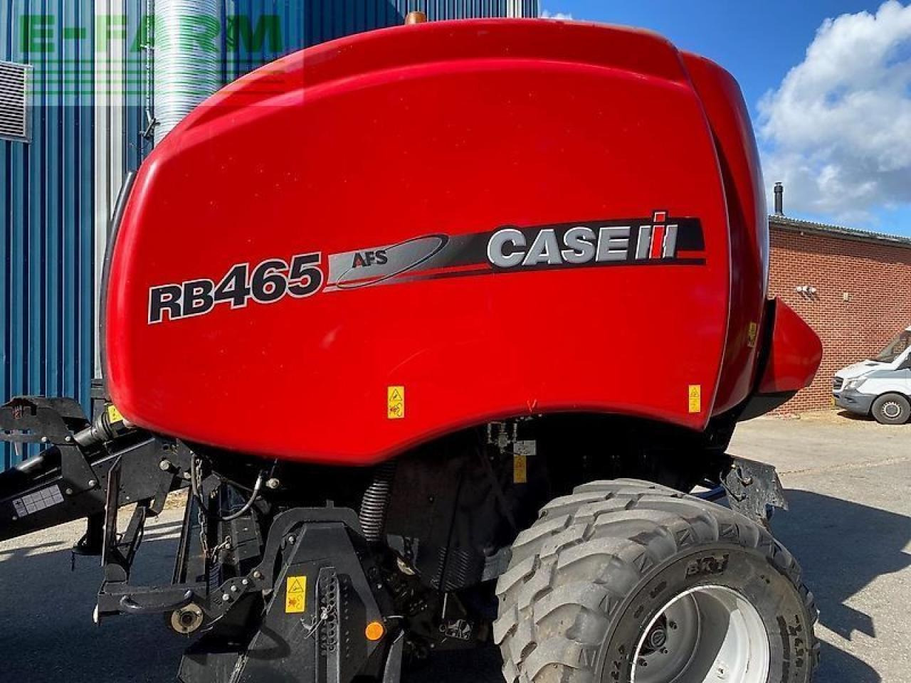 Case-IH rb 465 med snitterr - Heinapress, kandiline: pilt 2 Case-IH rb 465 med snitterr - Heinapress, kandiline: pilt 2