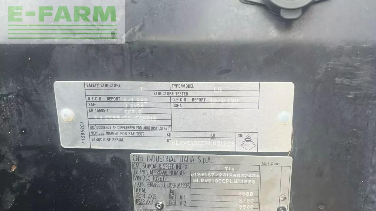 Traktor Case-IH vestrum 130cvx CVX: pilt 19