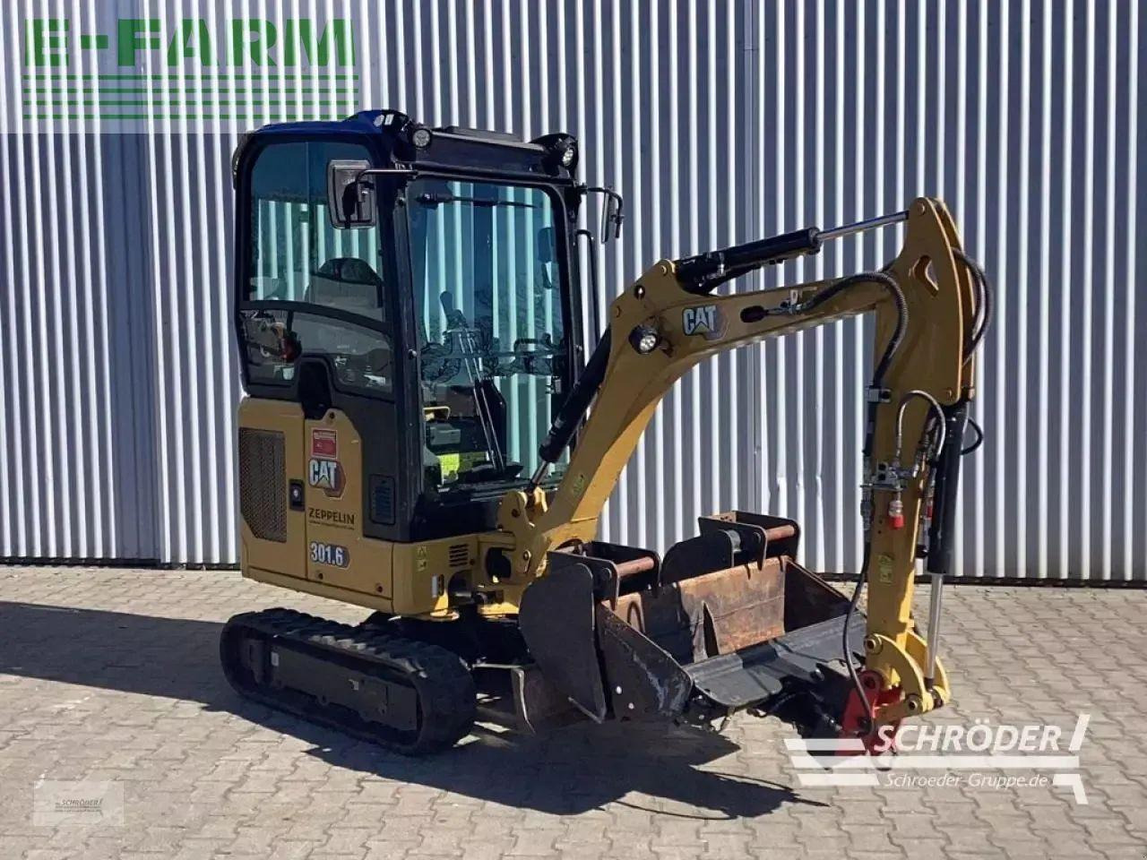 Caterpillar 301.6 + böckmann anhänger - Miniekskavaator: pilt 1 Caterpillar 301.6 + böckmann anhänger - Miniekskavaator: pilt 1