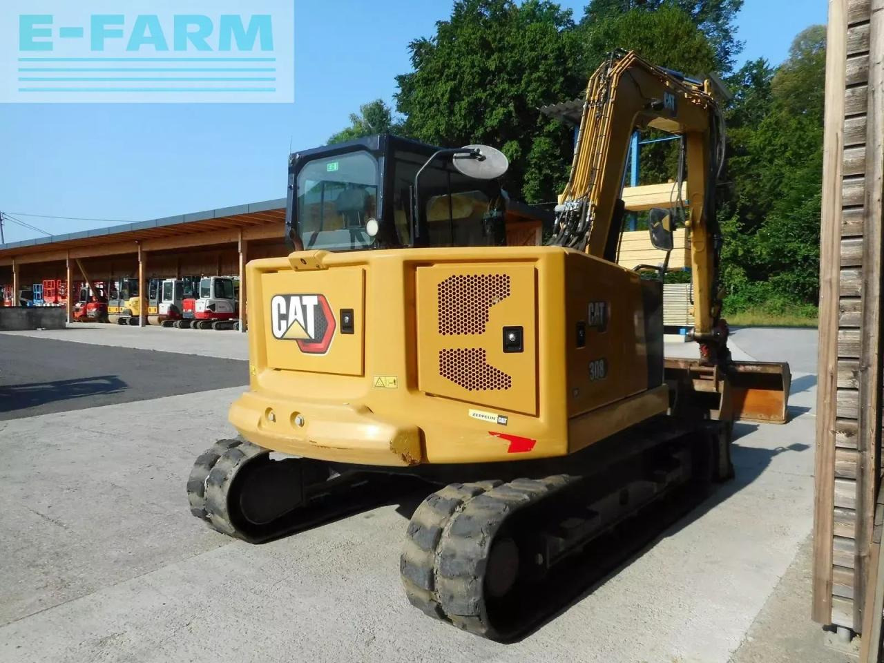 Caterpillar 308cr ( 9t ) powertilt + hydr. sw - Miniekskavaator: pilt 4 Caterpillar 308cr ( 9t ) powertilt + hydr. sw - Miniekskavaator: pilt 4