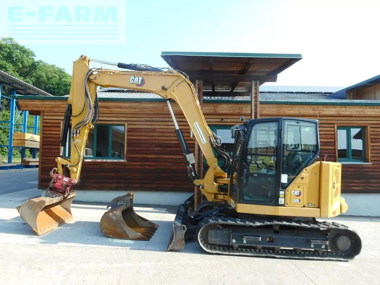 Caterpillar 308cr ( 9t ) powertilt + hydr. sw - Miniekskavaator: pilt 1 Caterpillar 308cr ( 9t ) powertilt + hydr. sw - Miniekskavaator: pilt 1