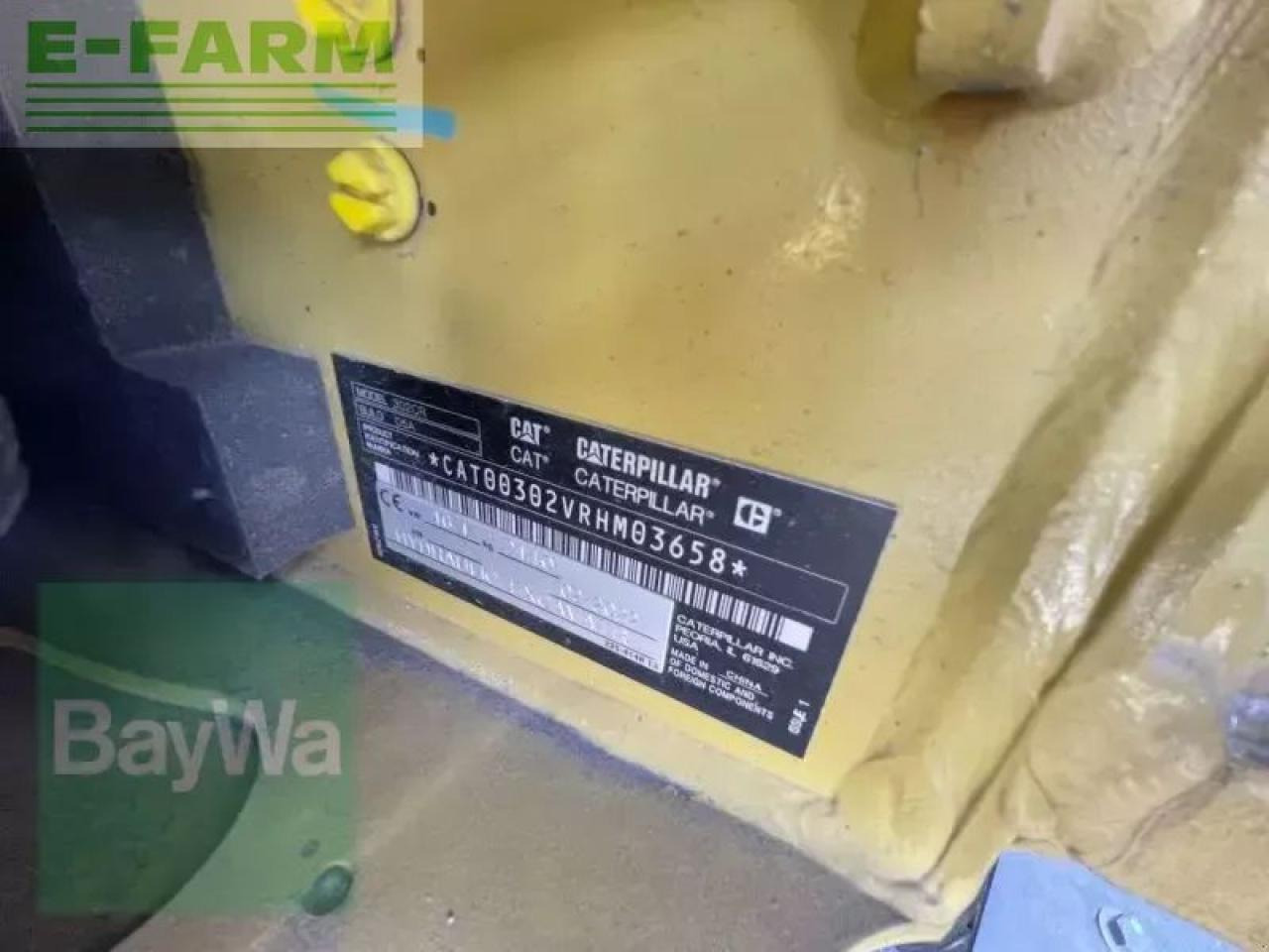 Miniekskavaator Caterpillar cat 302cr-05a: pilt 7