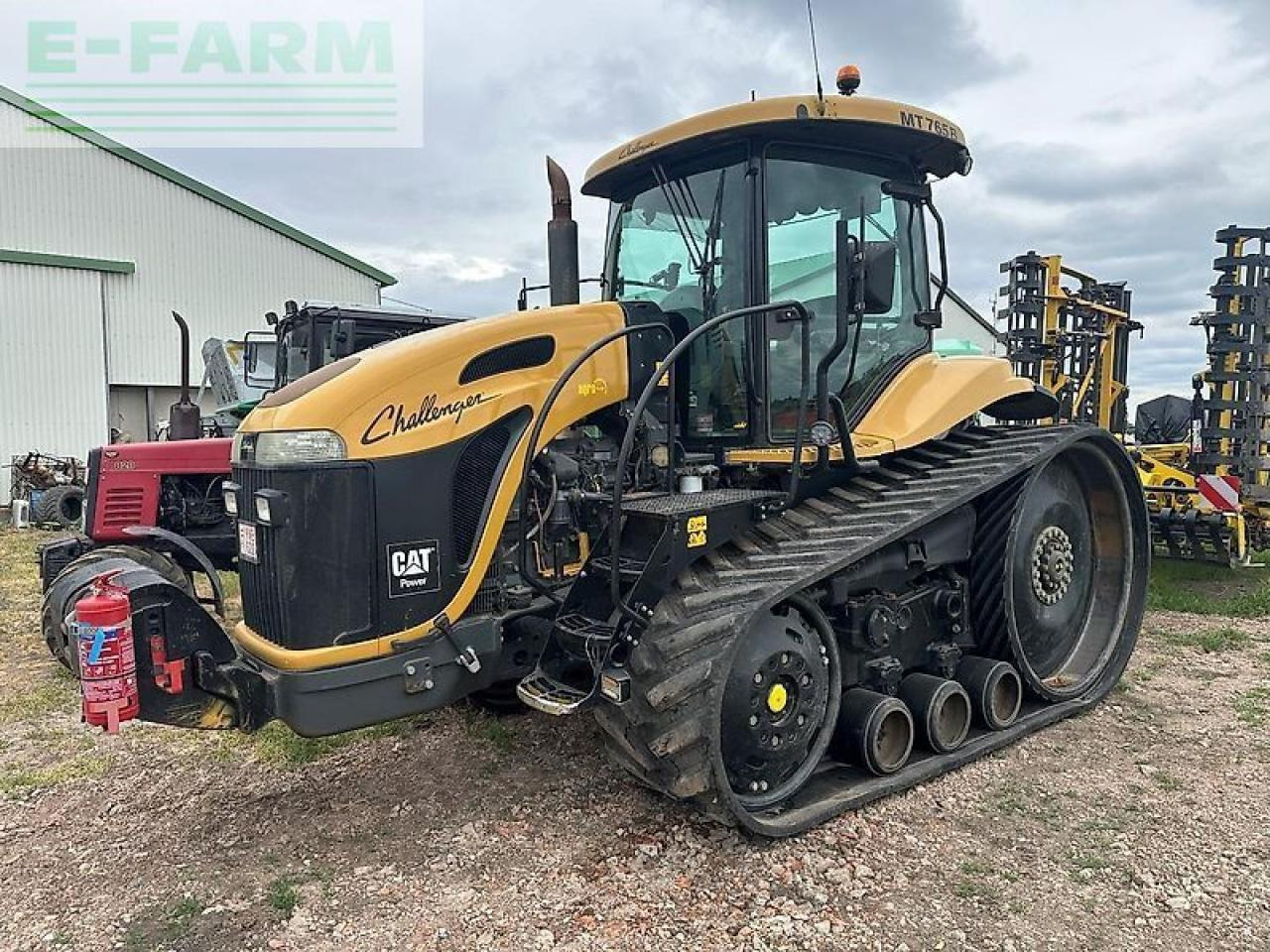 Caterpillar challenger mt 765 b - Linttraktor: pilt 1 Caterpillar challenger mt 765 b - Linttraktor: pilt 1