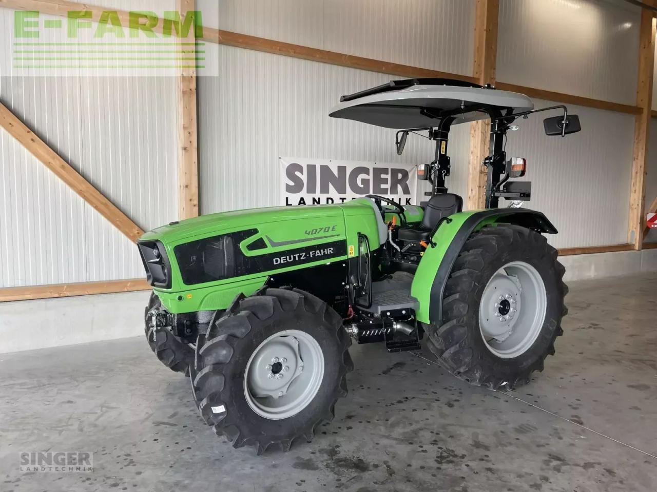 Deutz-Fahr 4070 e - Traktor: pilt 1 Deutz-Fahr 4070 e - Traktor: pilt 1
