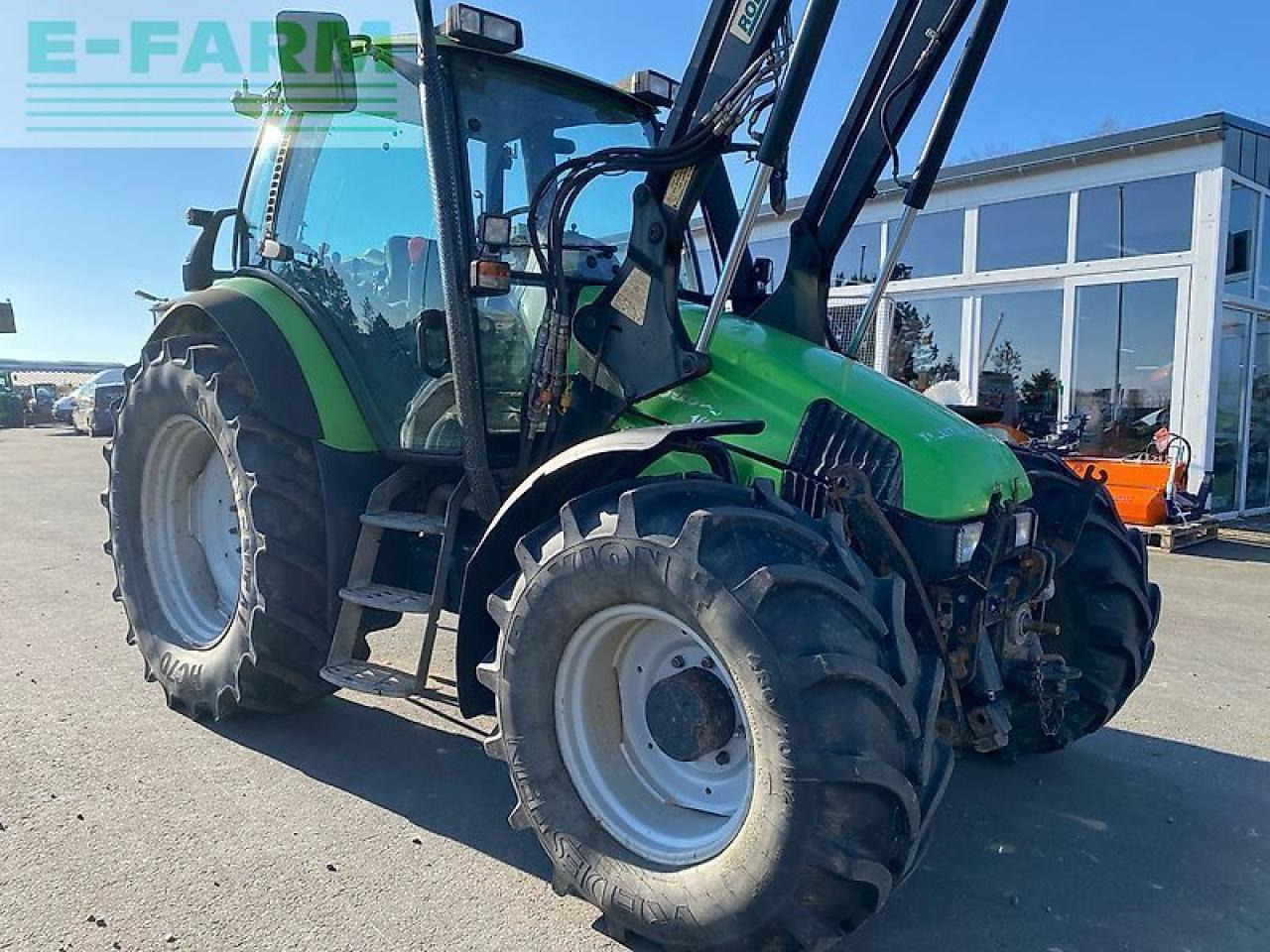 Deutz-Fahr agrotron 106 mit frontlader - Traktor: pilt 1 Deutz-Fahr agrotron 106 mit frontlader - Traktor: pilt 1