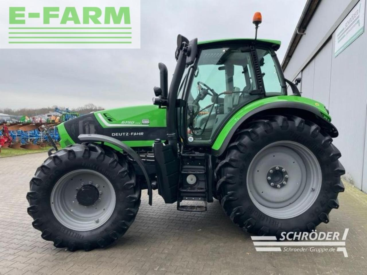 Deutz-Fahr agrotron 6190 ttv TTV - Traktor: pilt 4 Deutz-Fahr agrotron 6190 ttv TTV - Traktor: pilt 4