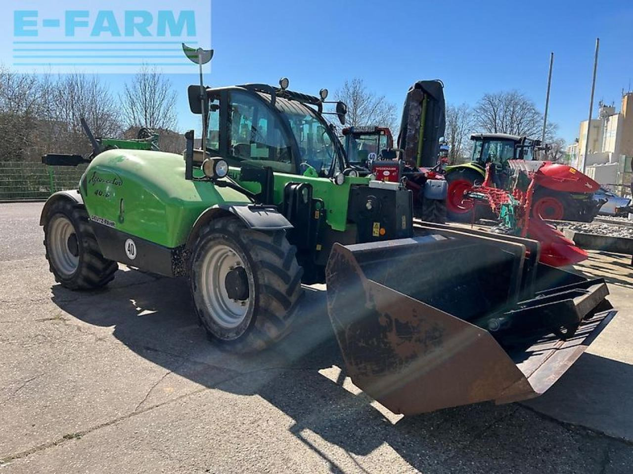 Deutz-Fahr agrovector 40.8 - Teleskooplaadur: pilt 5 Deutz-Fahr agrovector 40.8 - Teleskooplaadur: pilt 5