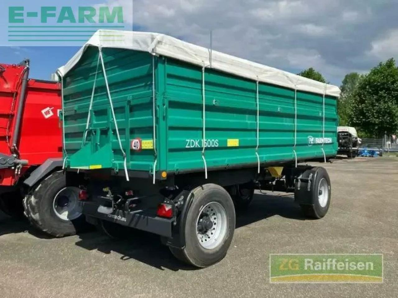 Farmtech zdk 1500 s - Põllutöö tõstuk-järelhaagis/ Kallur: pilt 3 Farmtech zdk 1500 s - Põllutöö tõstuk-järelhaagis/ Kallur: pilt 3