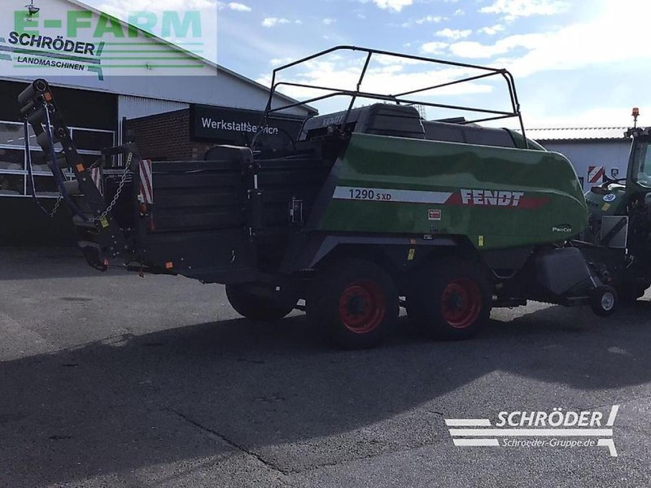 Fendt 1290 xd - nur 4000 ballen ! - Heinapress, kandiline: pilt 3 Fendt 1290 xd - nur 4000 ballen ! - Heinapress, kandiline: pilt 3