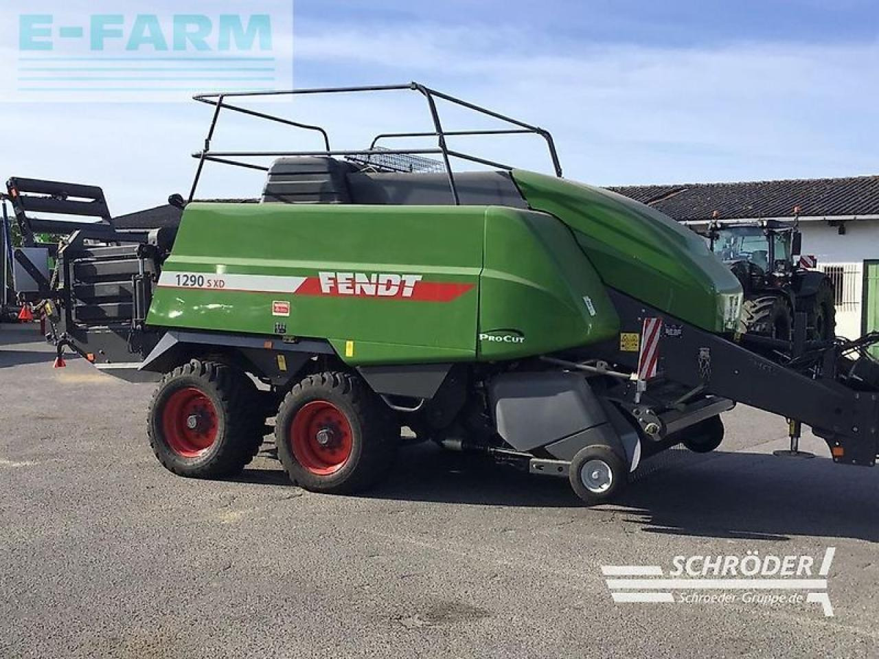Fendt 1290 xd - nur 4000 ballen ! - Heinapress, kandiline: pilt 1 Fendt 1290 xd - nur 4000 ballen ! - Heinapress, kandiline: pilt 1
